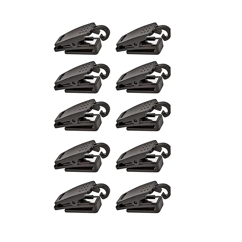 

10 Pack Helmet Clip Mask Holder Ski Helmet, Face Mask Holder Clip Helmet Face Cover Clip For Ski Helmet Snowboard,Etc