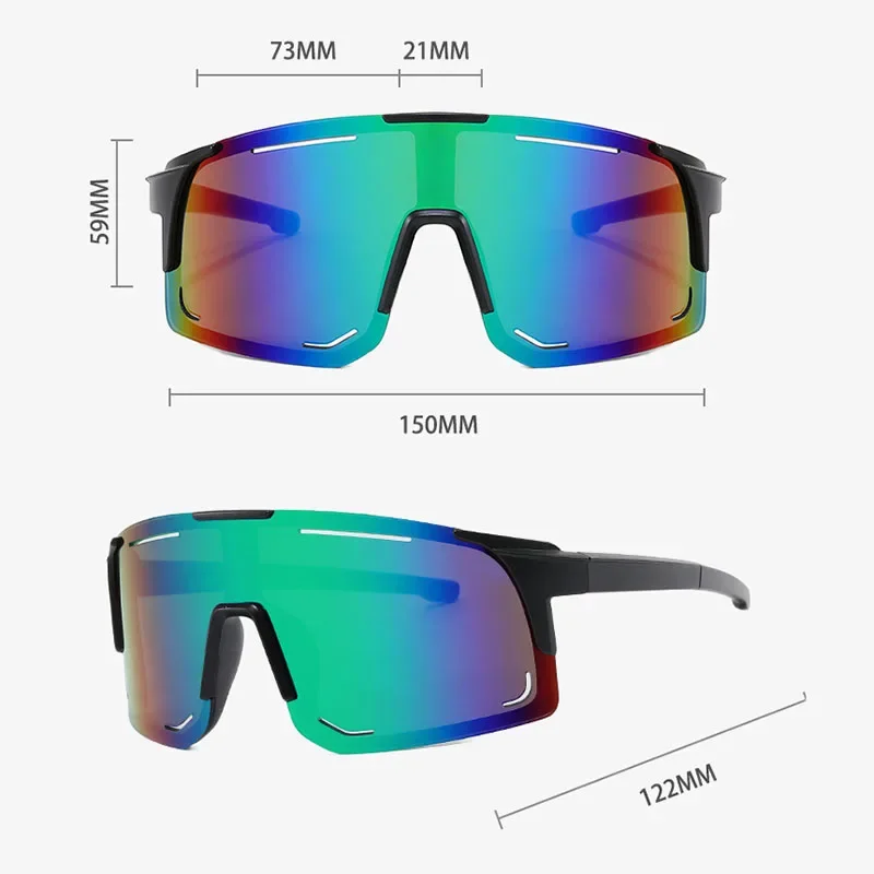 Большие Квадратные Солнцезащитные очки dyymj в оправе уличные альпинистские