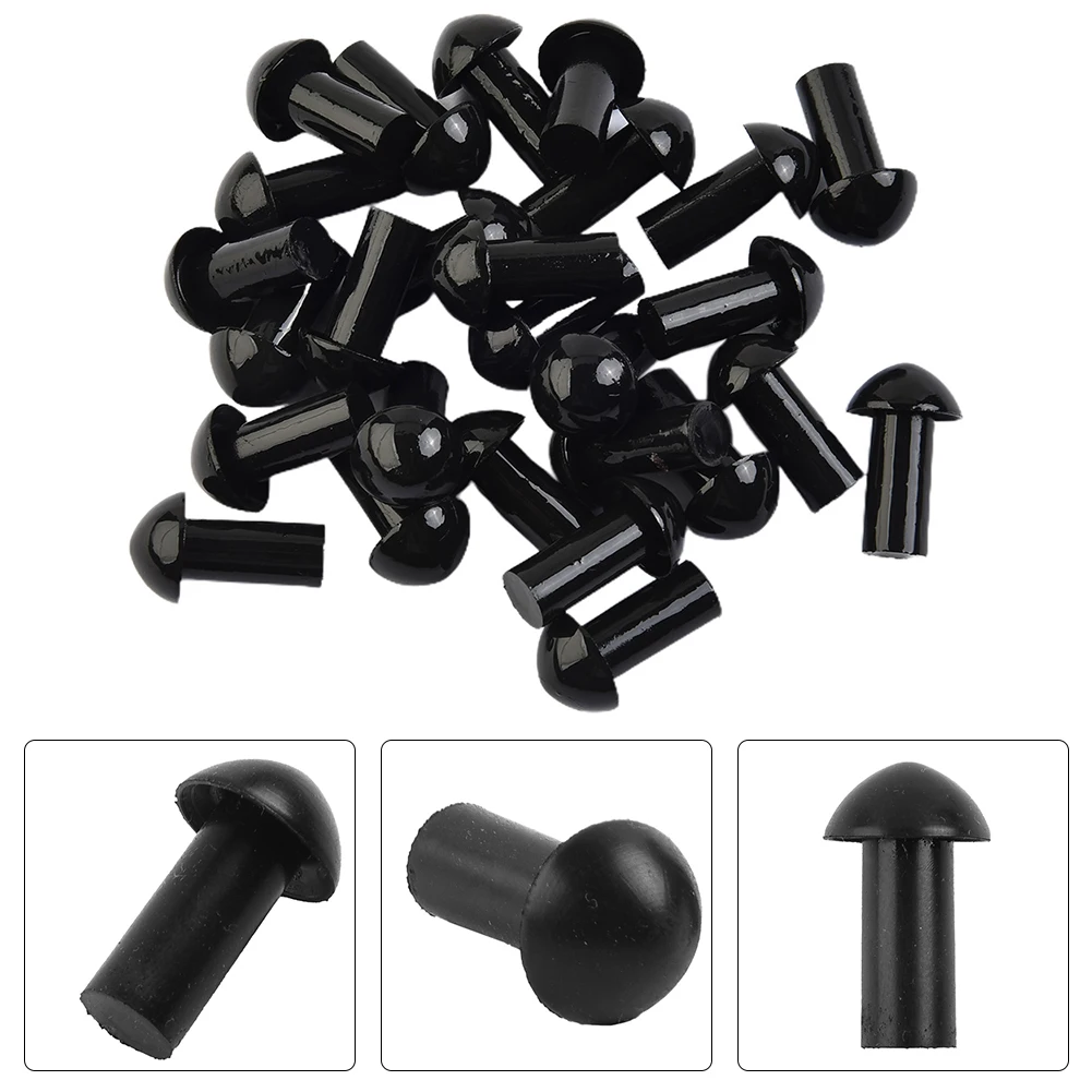 

20/50pcs Car Motorcycle Vacuum Tyre Tire Repair Mushroom Plug Puncture Repairing Tools Universal For ATVs Tractors Lawn Mowers