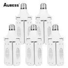 Деформируемая лампа для гаража, складной потолочный светильник для высоких промышленных помещений с 34 листьями, 30 Вт40 Вт, E26, 3000 люмен