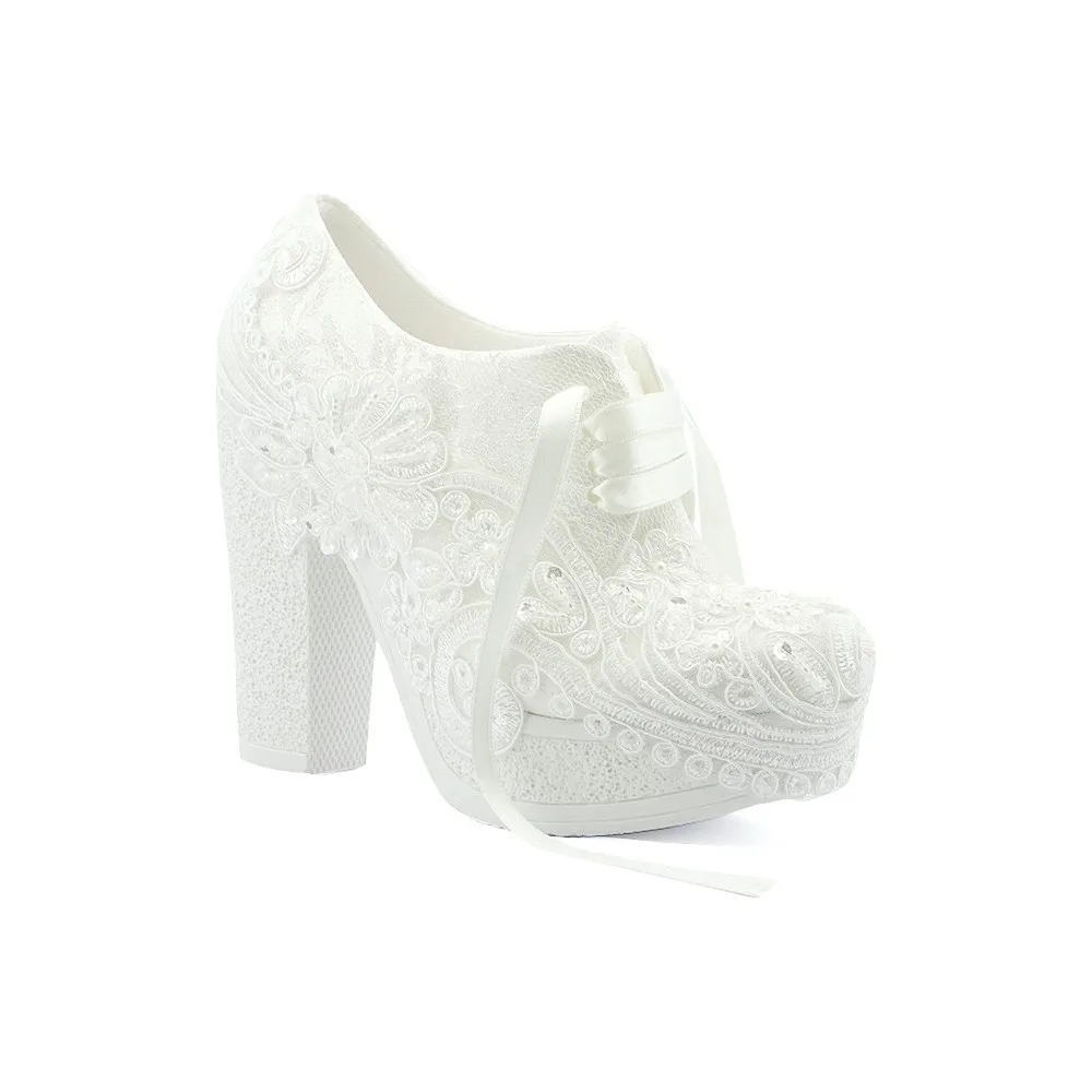 

Свадебные туфли Dorlie на платформе 12 см