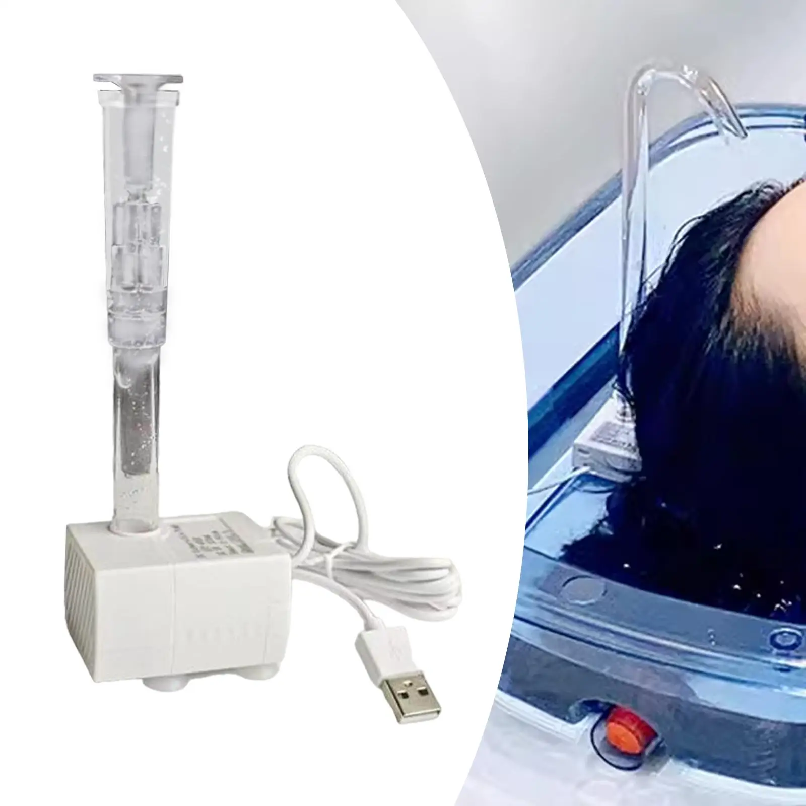 Водяной насос для раковины шампуня оборудование насадка распыления грибов миски