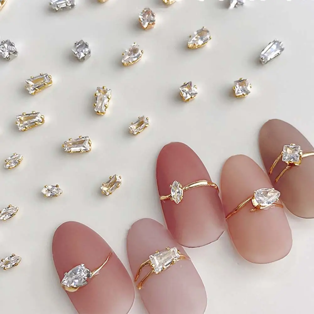 

Drop Nail Accessories Zircon Manicure Crystal Nail Rhinestone Nail Jewelry Set Diamond Nail Decoration Nail Art Charms