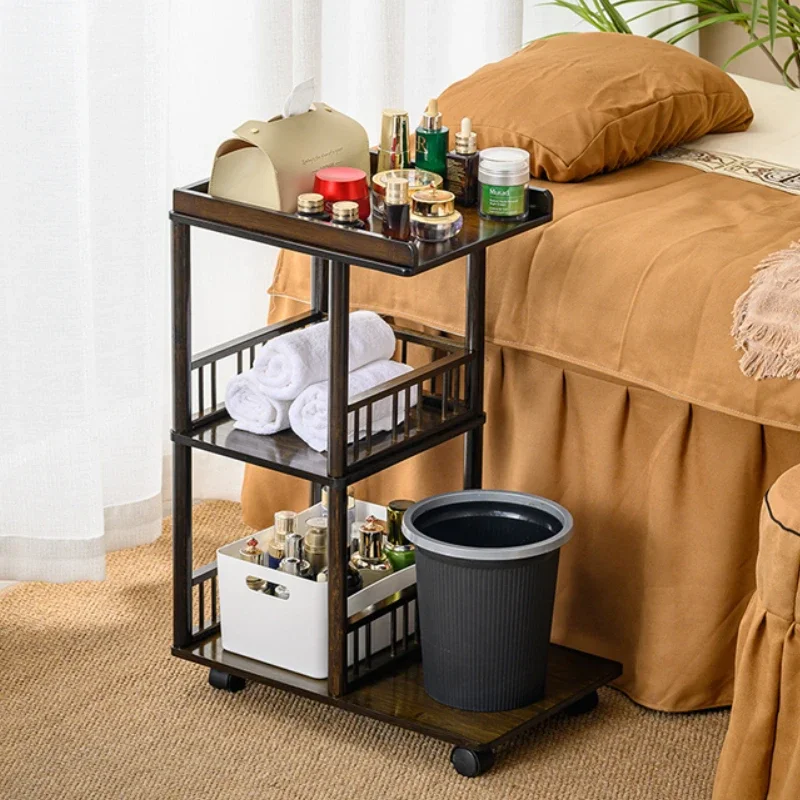 Тележка на колесах для хранения косметики Парикмахер Салон Профессиональный