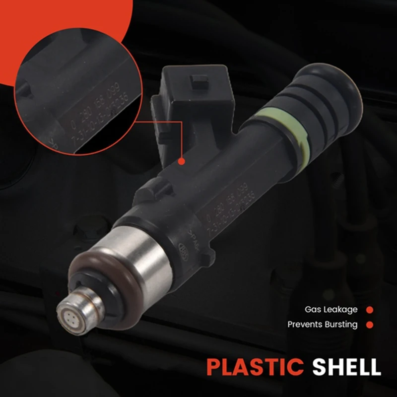 4 шт. топливные форсунки 0280158099 Для Opel Vauxhall Antara 2.4 Chevrolet Captiva 2.4L 2008-2010