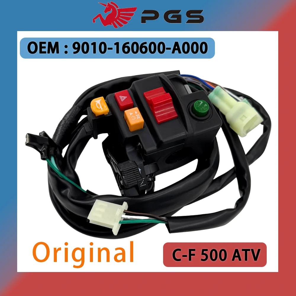

Оригинальный левый ручной переключатель для CF MOTO 500CC 600CC ATV X5 X6 Cforce QUAD, детали 9010-160600-A000