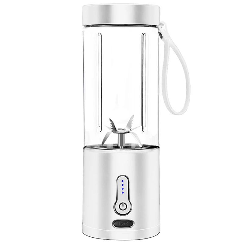 Portable Blender With USB-C Rechargeable, 6 Blades Portable 