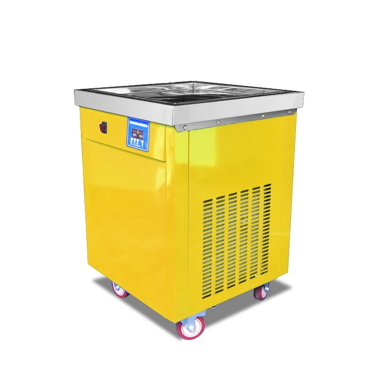 Заводская цена машина для производства мороженого коммерческий ролик одинарная