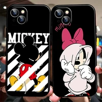 disney mickey mouse cartoon phone case for iphone 11 13 12 pro max 12 13 mini x xs xr max 5 6 7 8 plus carcasa funda