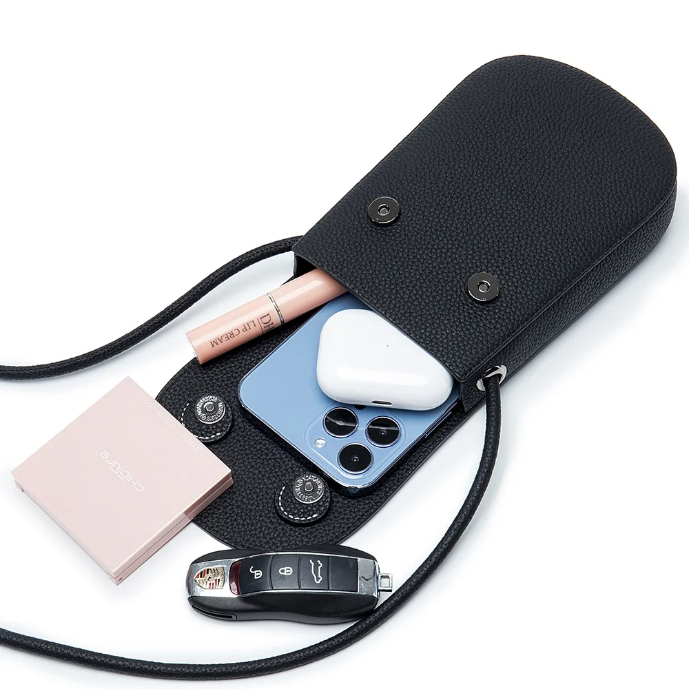 Real Leather Small Crossbody Bags Women Mini Shoulder Messenger Bag for Girls Female Flap Phone Bag Fashion Cute Hippo Handbags