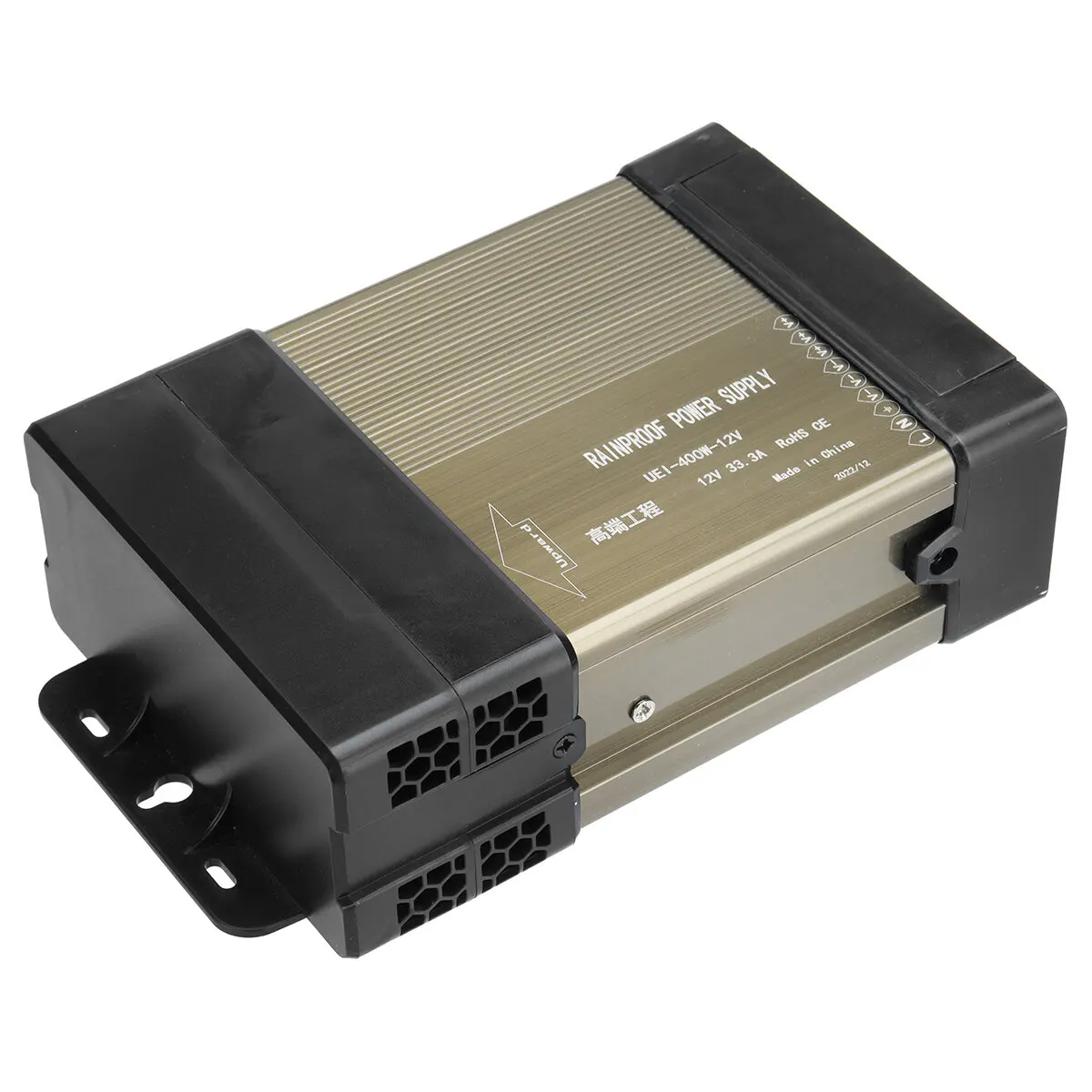 

TUERBB 400W LED Rainproof Switching Power Supply Transformer AC 220V To DC 12V 24V Power Inverter - DC 12V