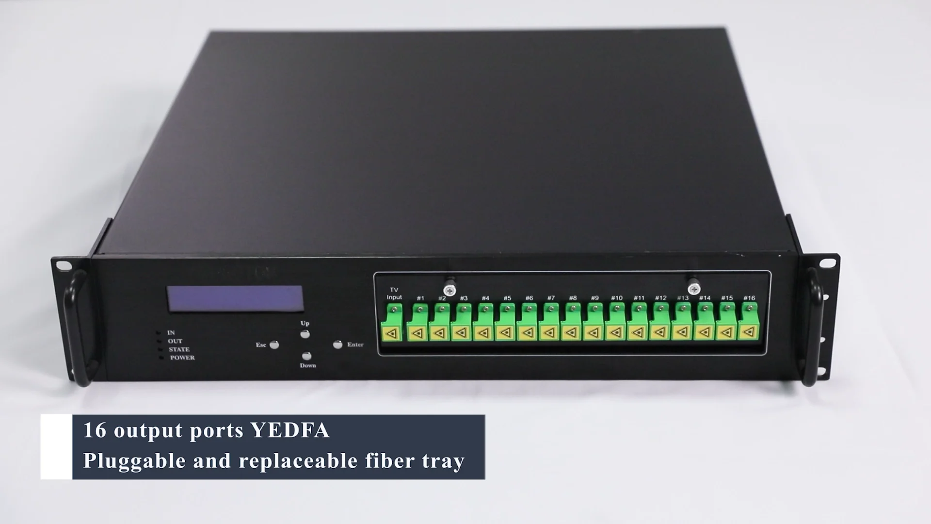 

16 Port 16 dBm CATV 1550nm Optical Amplifier EDFA PTA5102Y