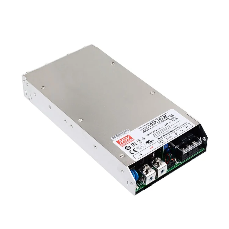 

MEAN WELL 750W PFC AC DC Power Supply 5V 12V 15V 24V 48V RSP-750 Series RSP-750-27 27V Single Output Switching Power Supply