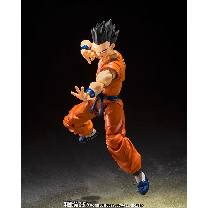 Фото В наличии: Dragon Ball Z Bandai 100% Оригинальная фигурка SHF Ямча — Величайший воин Земли, аниме-фигурка, коллекционная игрушка, подарок №4