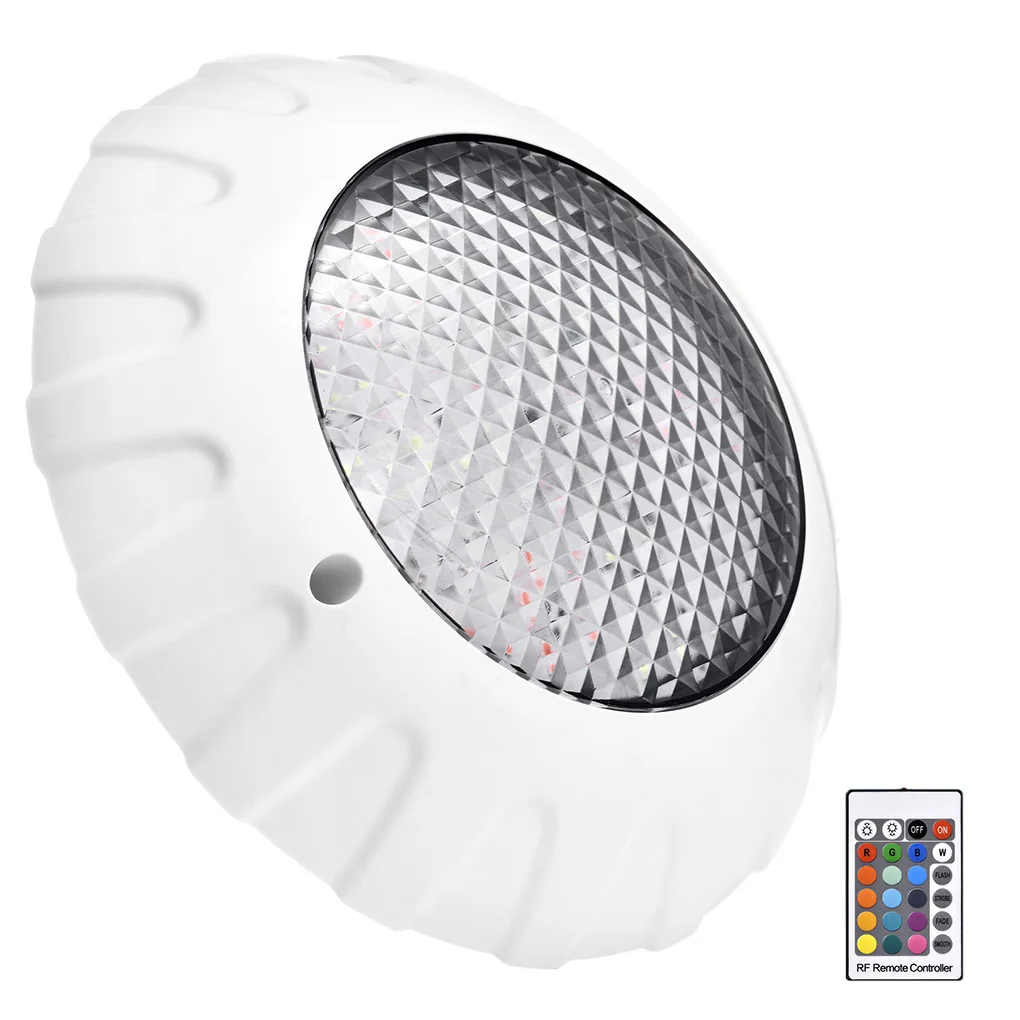 

LED IP68 Swim Lamp Control Remote Underwater Lights Party Spotlight