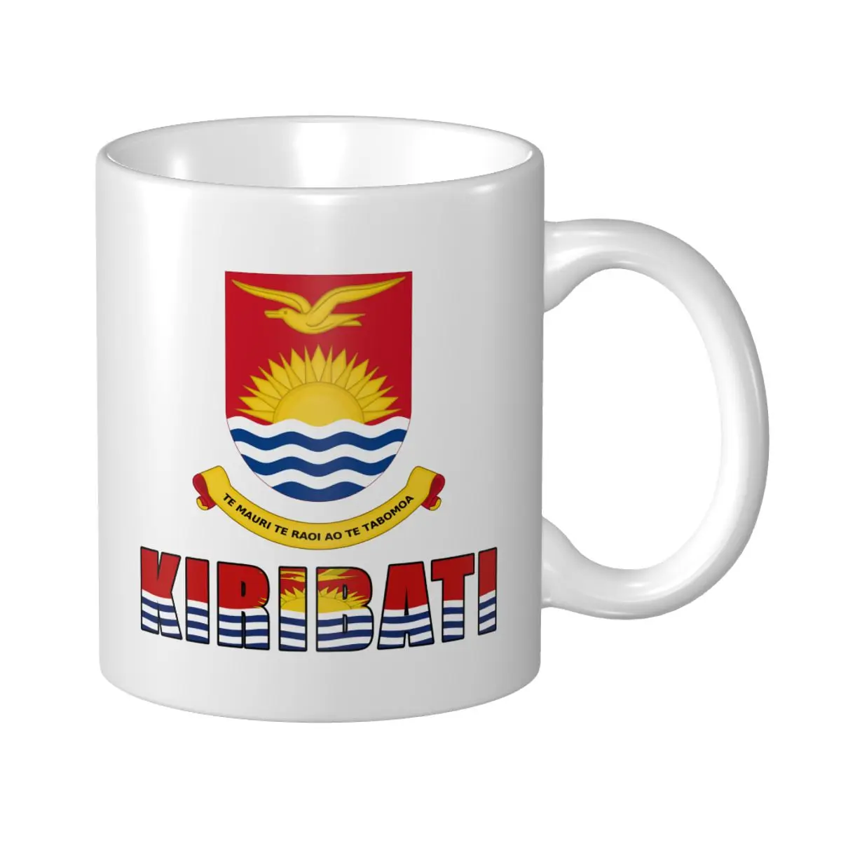 

Кружка с эмблемой «Mark Cup», кофейные кружки с эмблемой «Kiribati флаг с надписью», кружки для путешествий, для офиса и дома