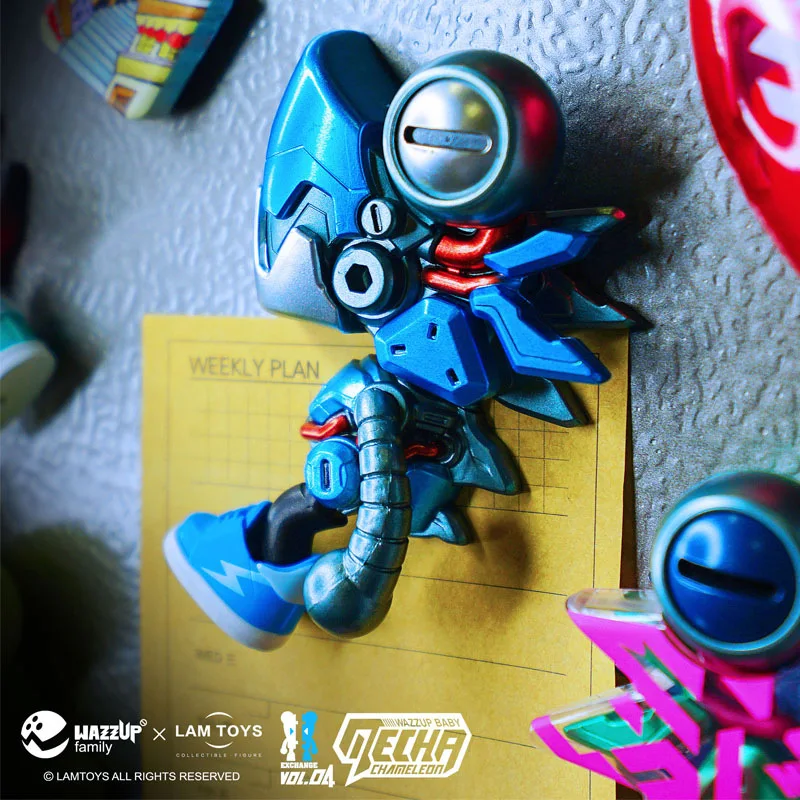 

Original LAMTOYS Chameleon 4th-Generation Blind Random Box Anime Action Figure Toys Cute Desktop Model Girl Birthday Gift