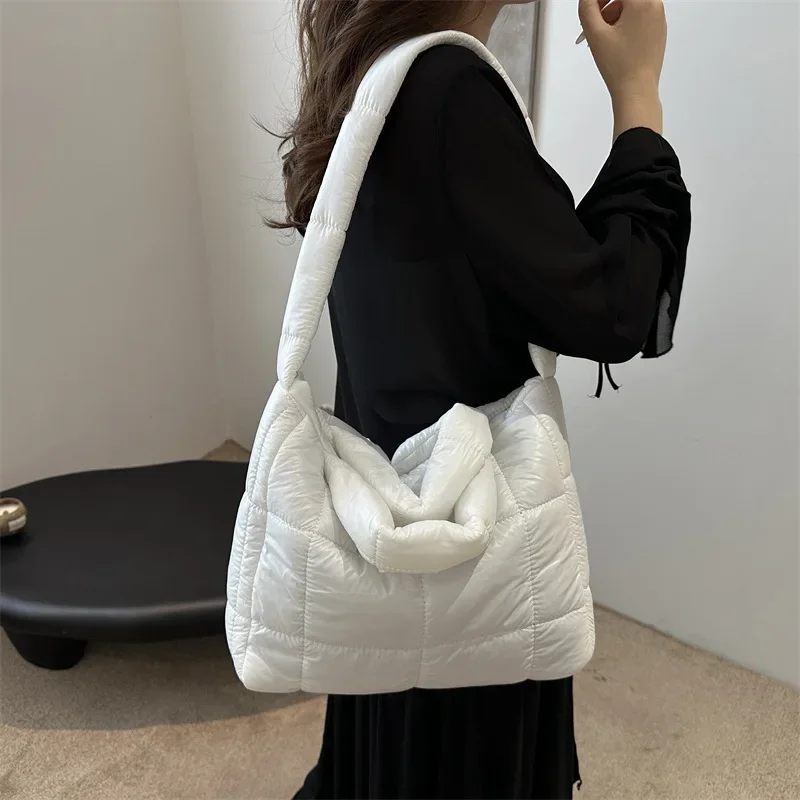 Стеганая Хлопковая Сумка-тоут ярких цветов