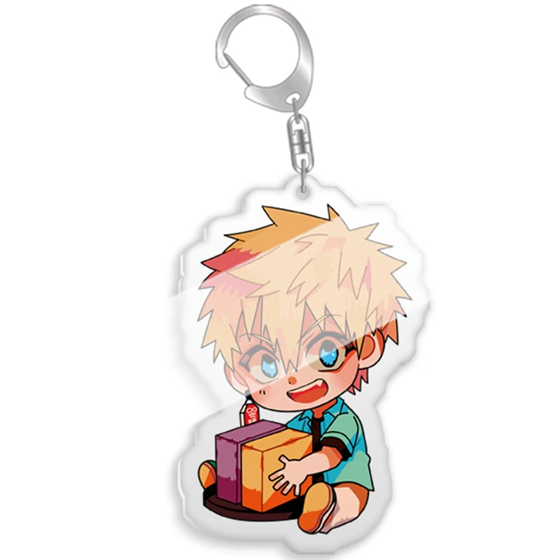 Toilet Bound Hanako Kun Keychain For Car Keys Acrylic Cartoon Keychains Ladies Teens Anime Jewelry Phone Charm Bag Keyring Gifts