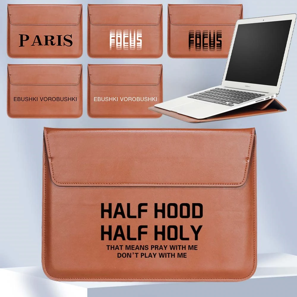 

Portable Laptop Sleeve Bag 11" 12" 13" 15" 15.6" for Macbook Notebook Case Computer Fabric Pouch Cover PC Accessories