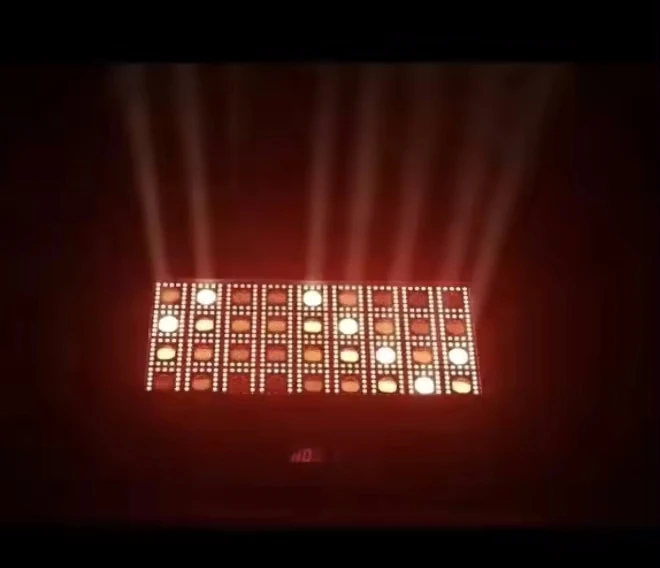 6 шт. полноцветные сценические стробоскопы 36x3 Вт