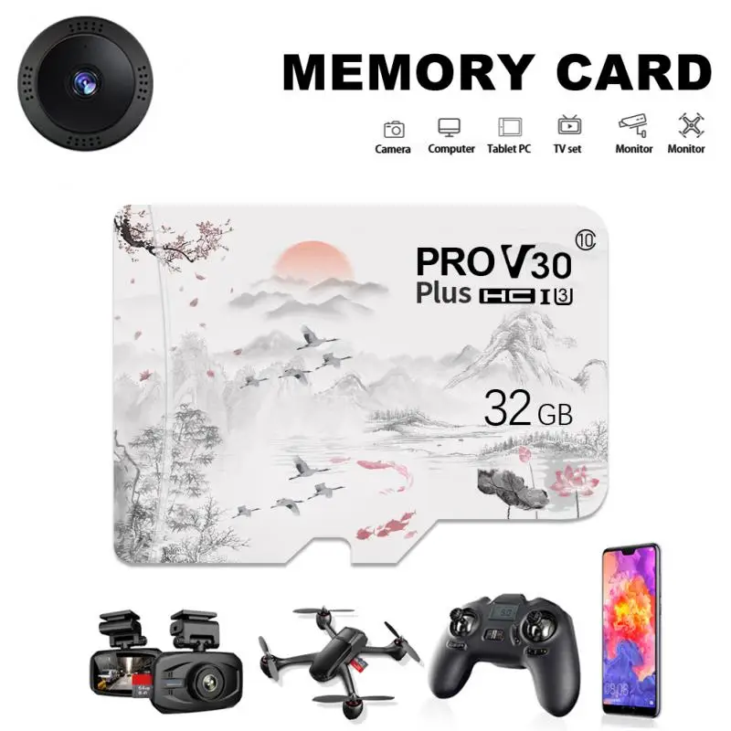 

Высокоскоростная карта памяти SD 128 ГБ A1 для мобильного ТВ Карта памяти 64 ГБ U3 TF карта мини SD карта 128 ГБ V30 карта памяти 512 ГБ 256 ГБ C10