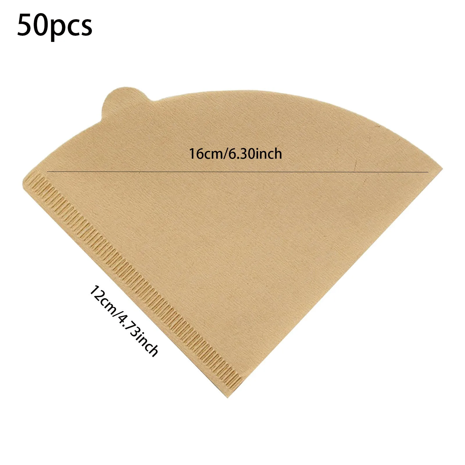 

Коническая фильтровальная бумага для кофе, 50 шт.