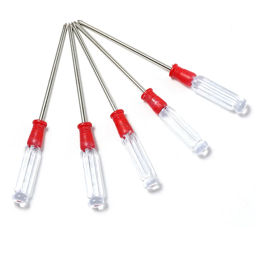 Набор шлицевых крестовых отверток 10 шт. магнитная Хрустальная ручка ремонт