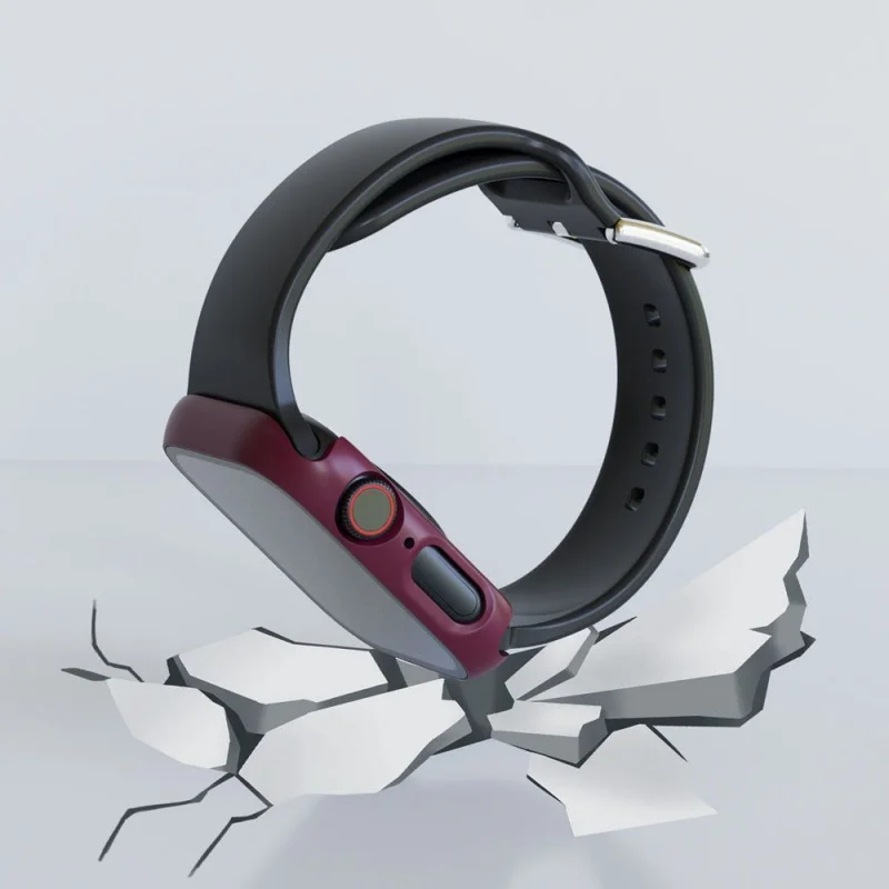 Стеклянный чехол + ремешок для Apple Watch Series 10-54