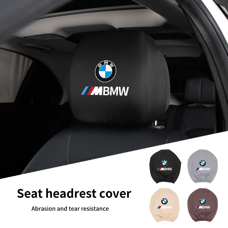 Чехол на подголовник автомобиля для BMW X3 X5 M5 M3 E46 E90 E60 F10 E39 F30 E36 G30 E87 E70 E91 E30 G20