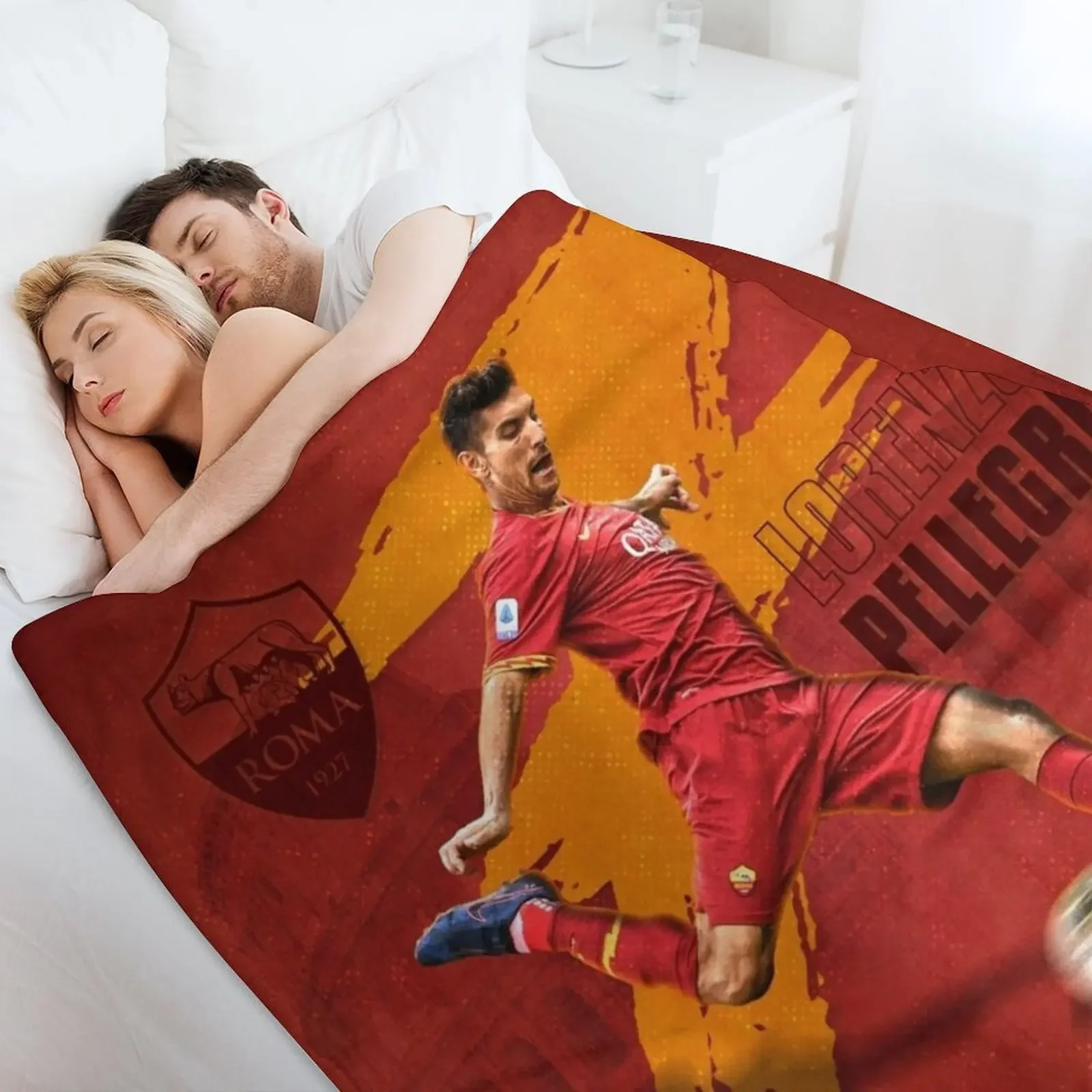 Lorenzo pellegrini Декоративные одеяла Мягкие большие