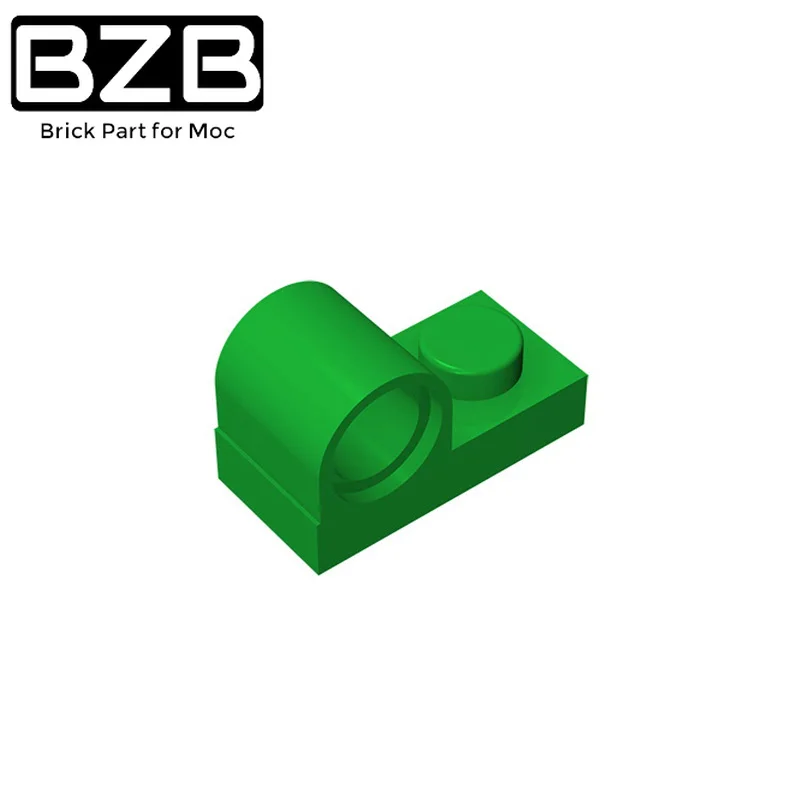 

BZB 10 шт. MOC 11458 пластина, 1x2 с контактным отверстием, совместимые сборы, детали конструктора, пазл DIY Edu, детская игрушка