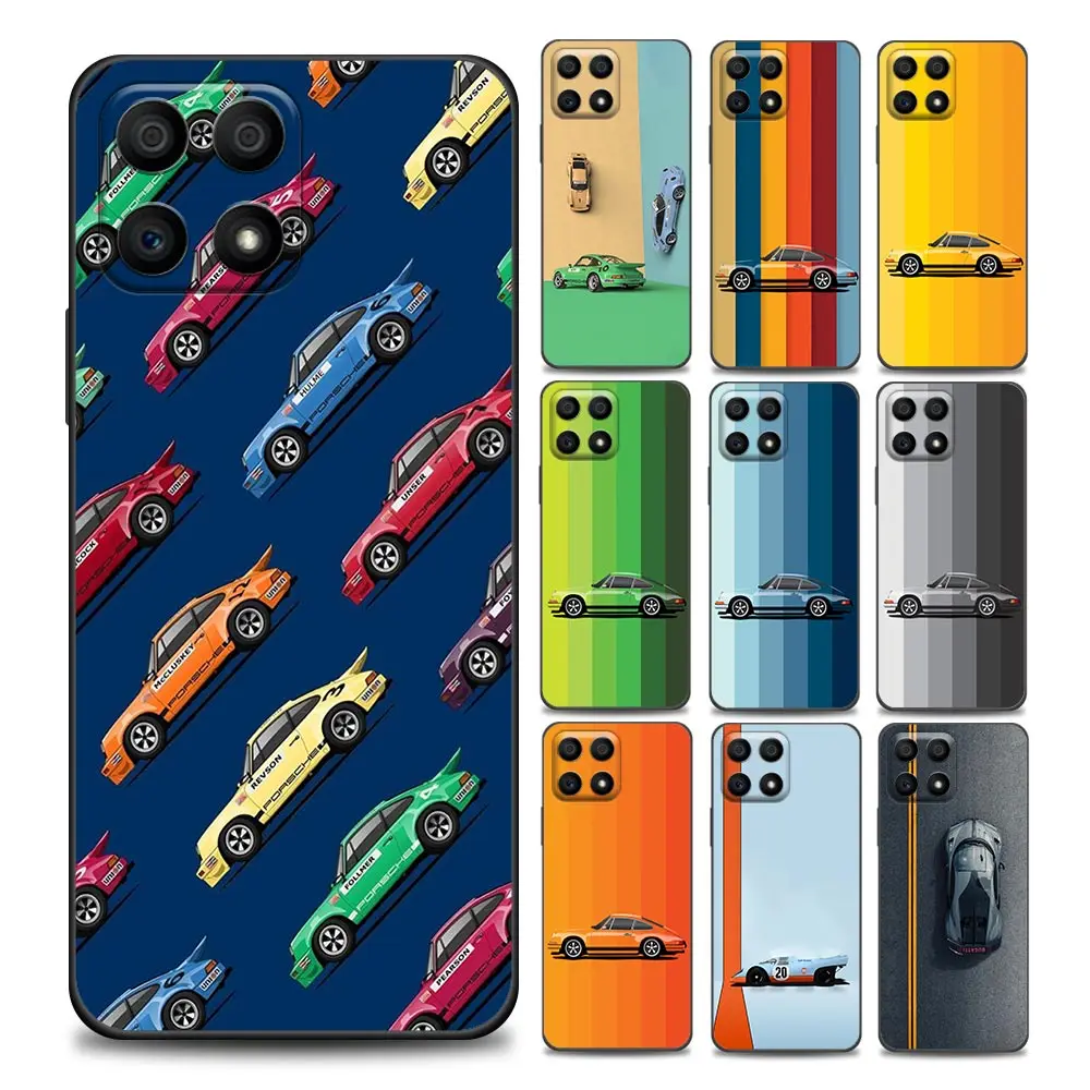 Роскошный чехол для телефона Sport Car-P Color is a Power Honor 50 30 10 Lite 30i 20 9A 9C 9X Pro 8X Nava 8i 9 Y60