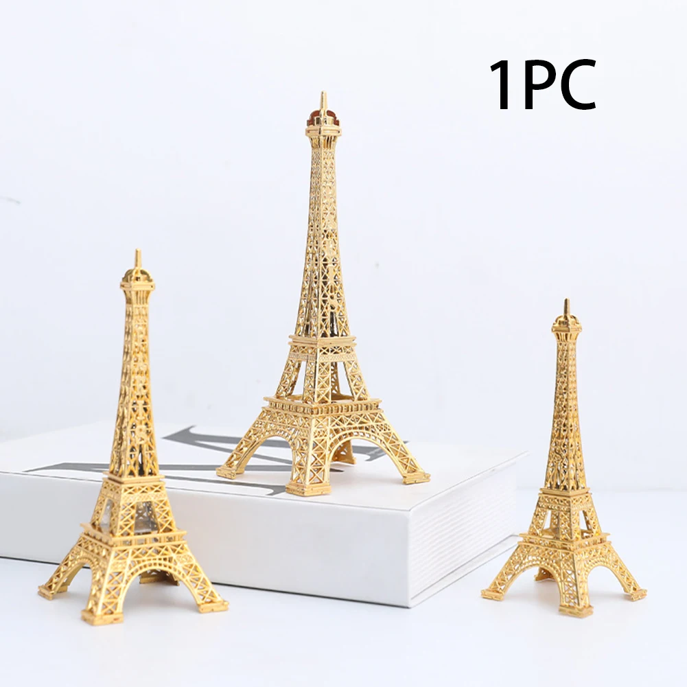 

Украшение для дома, Эйфелева башня, украшение для торта, из сплава, декоративные сувениры, реалистичное