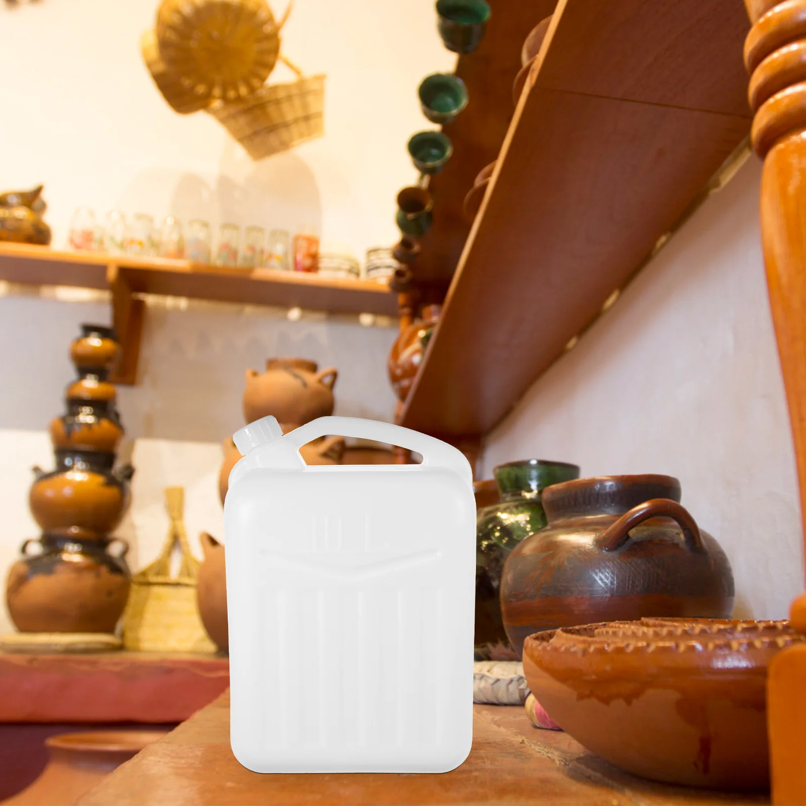 Пищевая бутылка пластиковое ведро для хранения воды 10 литров 20 фунтов утолщенный