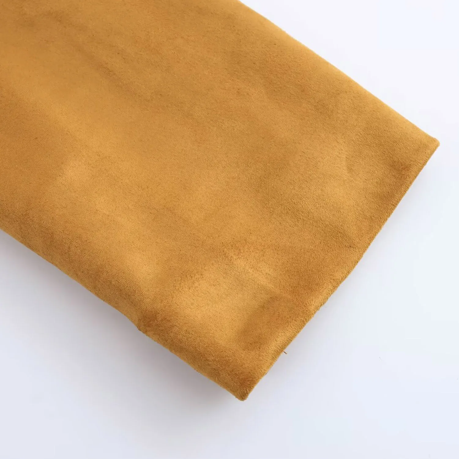 Taop&ampZa женский новый осенне-зимний пиджак 2024 с воротником и замшевой текстурой