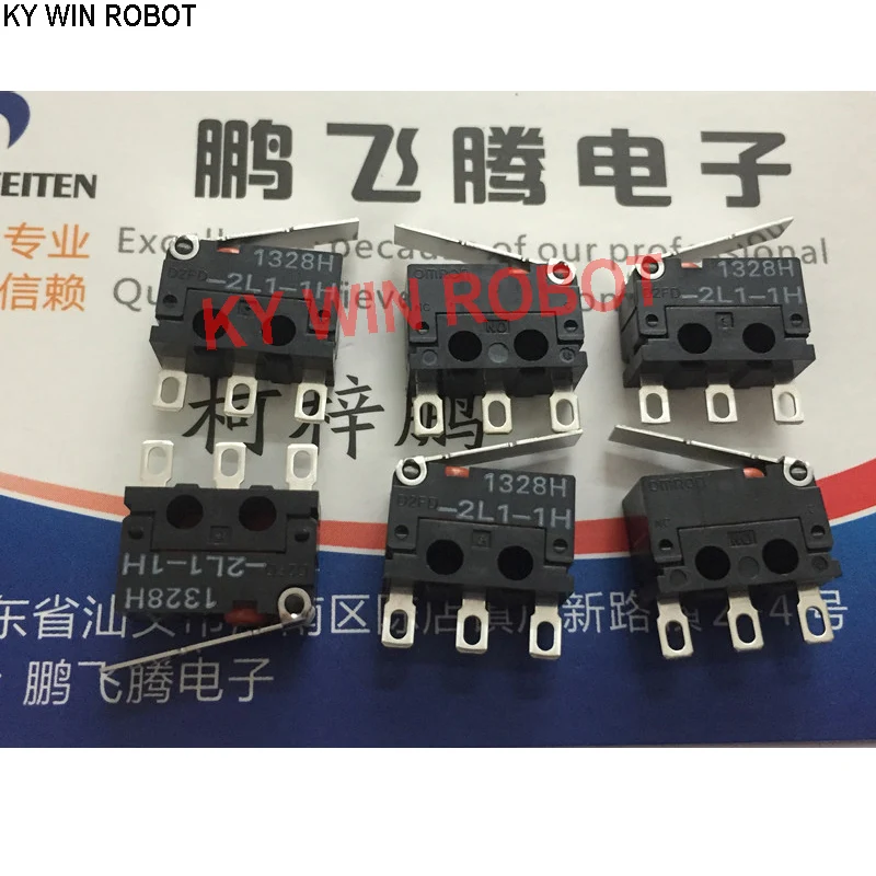 

1PCS Japan D2FD-2L1-1H miniature sealed waterproof dust micro switch stroke limit with pendulum