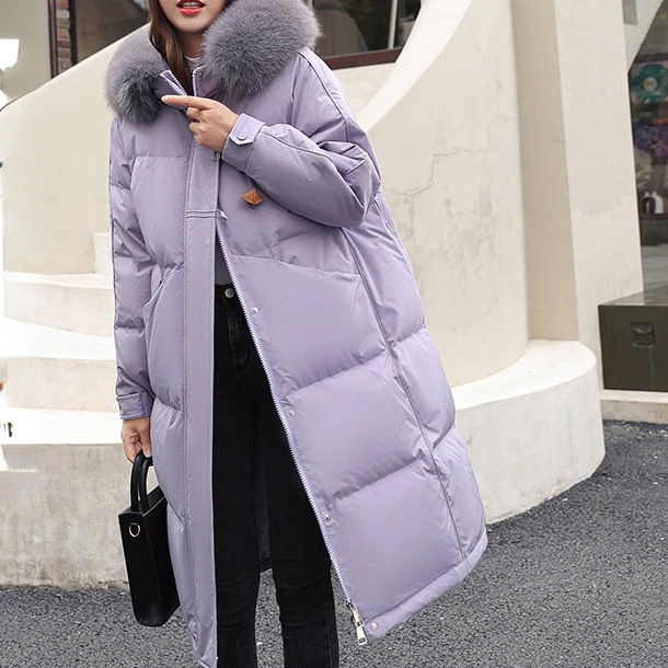 Зимнее пальто женская одежда пуховик женское черное в Корейском стиле со съемным