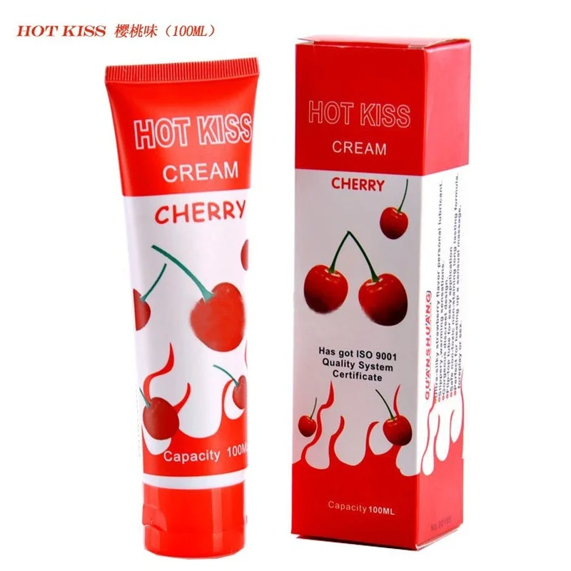 

Strawberry flavor Lubricant sexual 100ml/50ml Cherry Cream Personal aphrodisiac for woman Oral Sex Vaginal Adult Sex Products