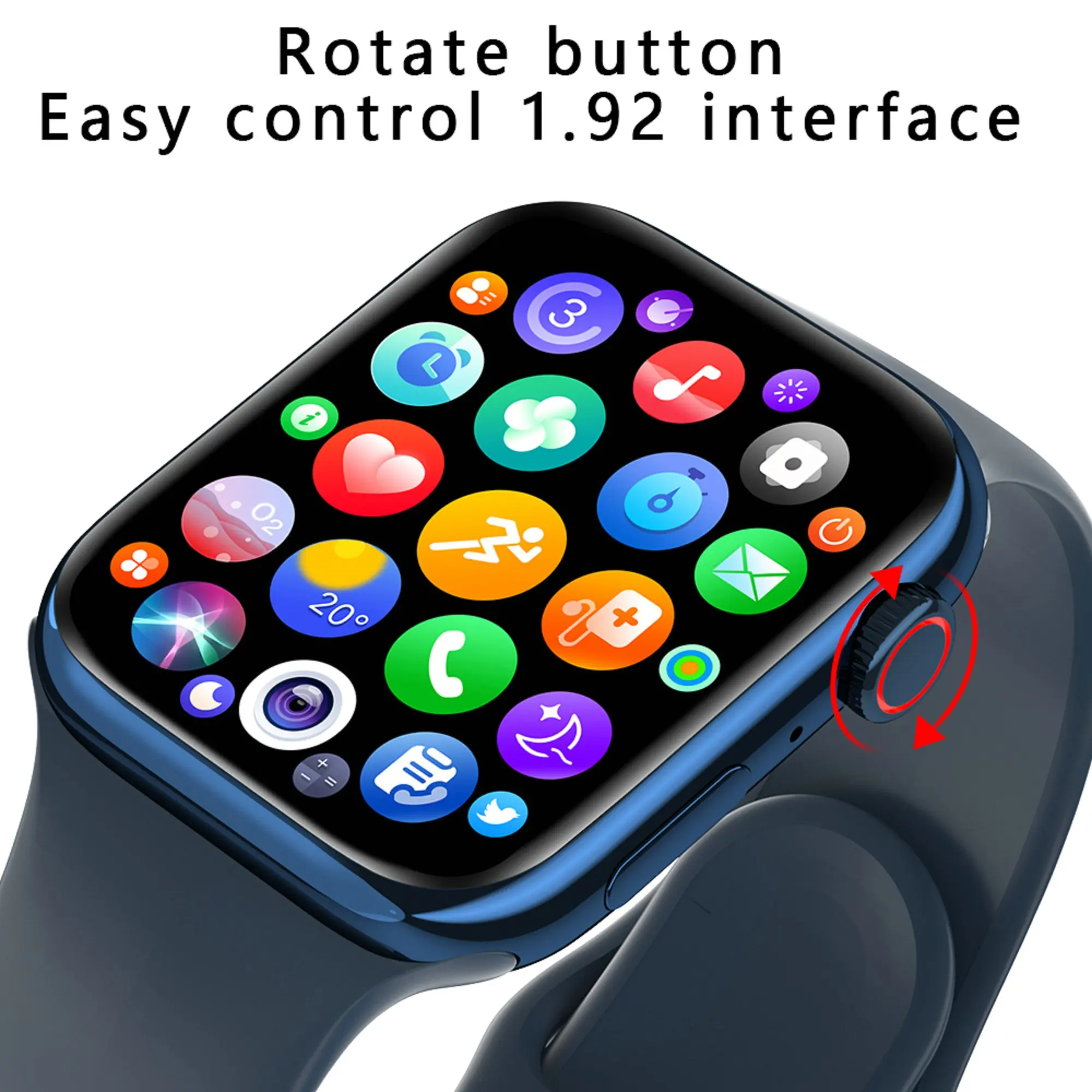 xiaomi NFC Smart Watch Bluetooth Call Smartwatch 2022 For Men Women 1.9 Inch Wireless Charging Custom Watch Face Heart Rate images - 6