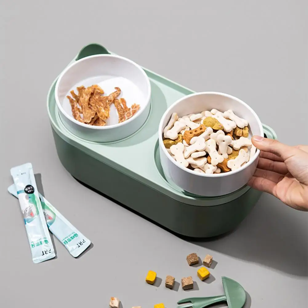 

Pet Food Dish Dogs Accessories Easy Cleaning Cat Accessories Cage Accessories Bowl For Cat Dog Food Water Feeding Bowls
