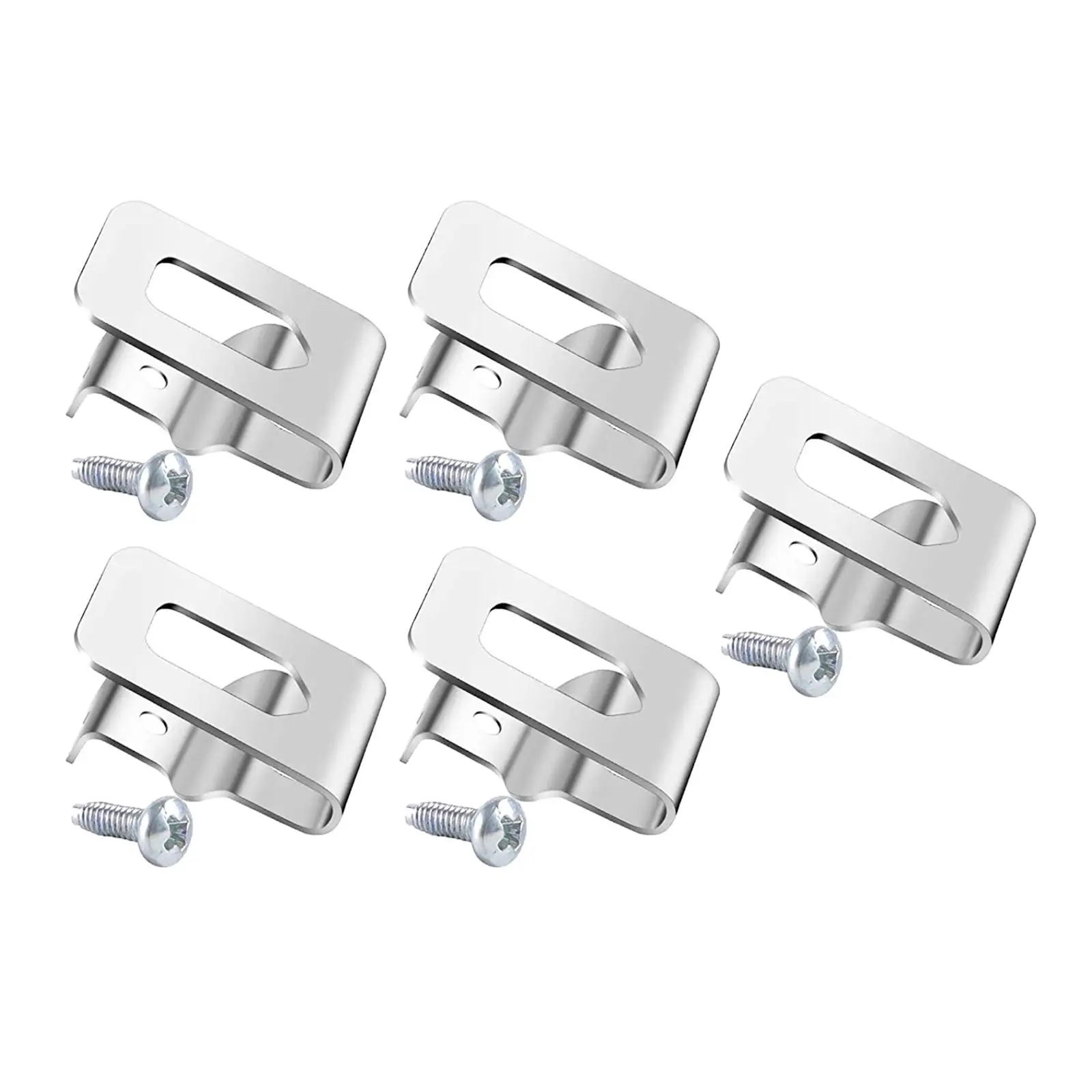 

5Pcs Belt Hook Clip Stainless Steel Tool Hook Clip, Belt Clip