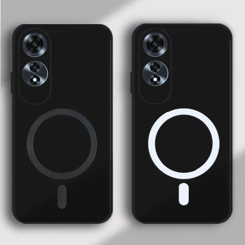 Для OPPO A60 CPH2631 мягкий чехол высокого качества Capa задняя крышка с магнитным