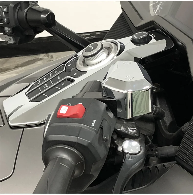 Защитная крышка тормозного масляного стакана с золотым крылом для Honda GOLDWING 1800 F6B