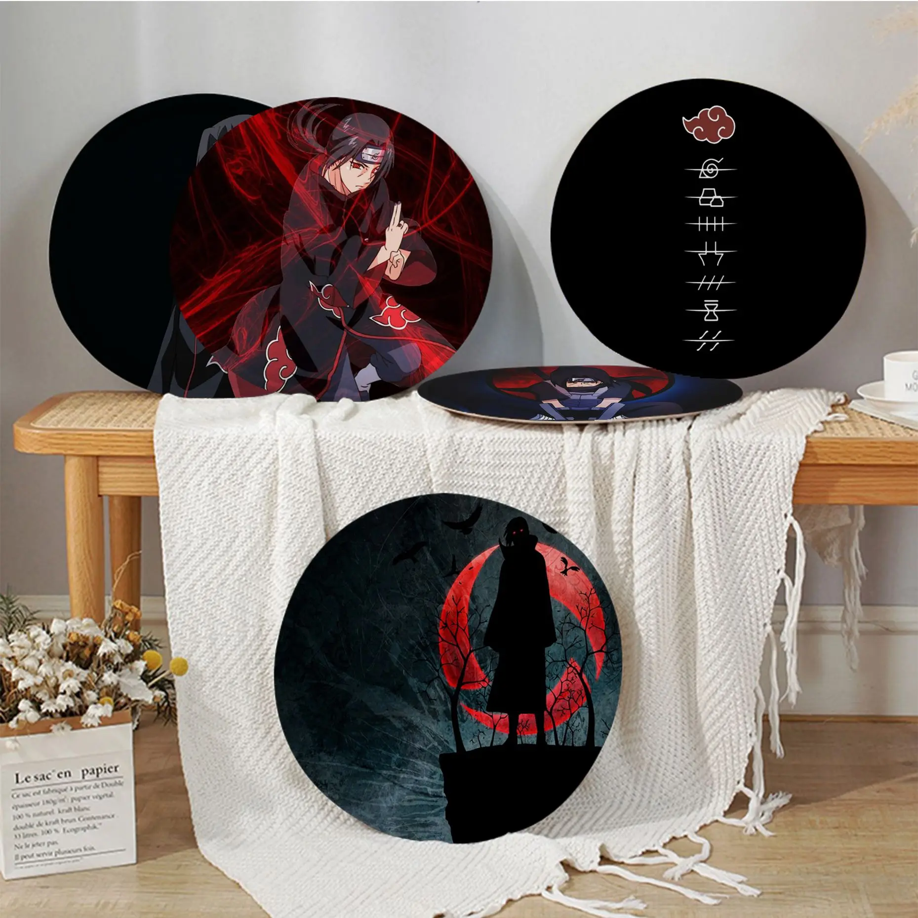 

BANDAI Anime NARUTO Sasuke Modern Minimalist Mat Soft Pad Seat Cushion For Dining Patio Home Office Indoor Outdoor Garden Chair
