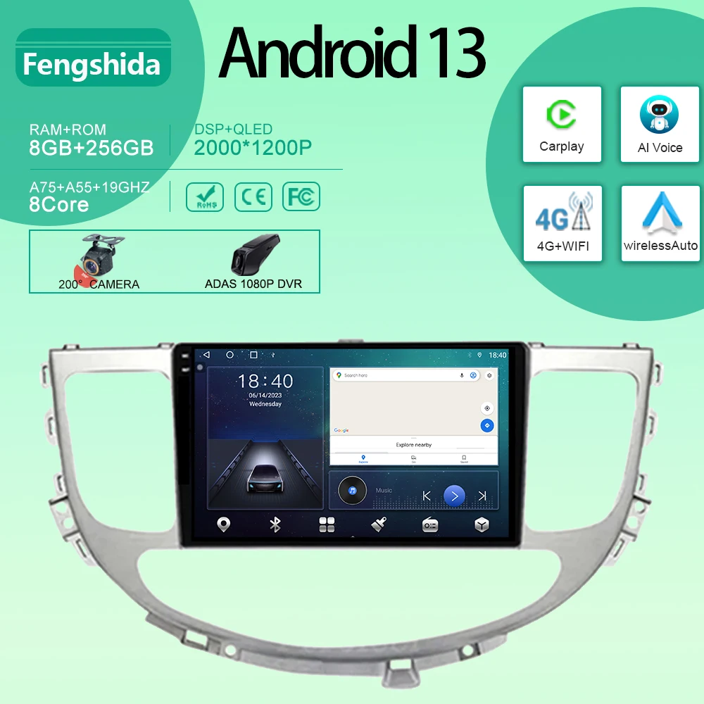 Автомобильный мультимедийный плеер для Hyundai Rohens Genesis 2008 - 2013 Android автомобильное