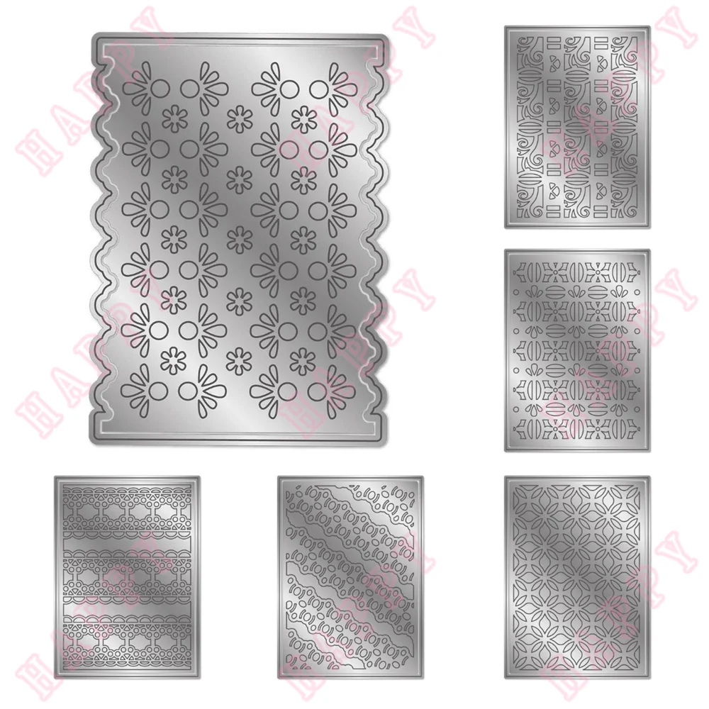 

2022 Baroque Swirls Charming Diagonal Elaborate Lace Pretty Bold Florals Cutting Dies Diy Scrapbooking Decoration Embossing Mold