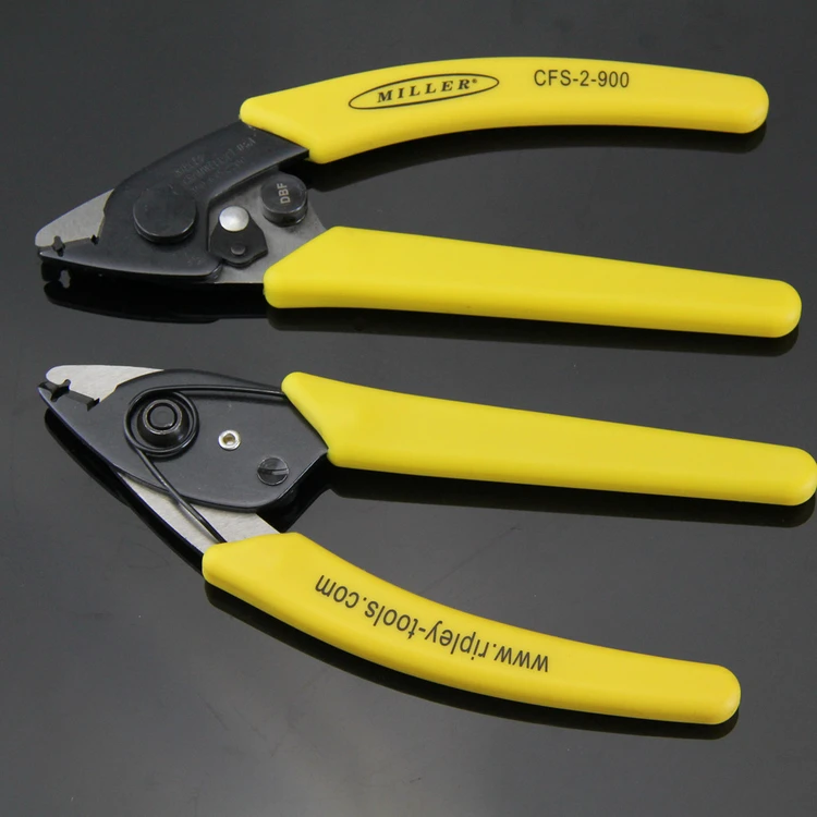 Original imported RIEPLAY Miller Tool CFS-2C Dual Port Fiber Stripper CFS-2-900C CFS-2-900 250μm-125μm 900μm-125μm CFS 2 Pilers
