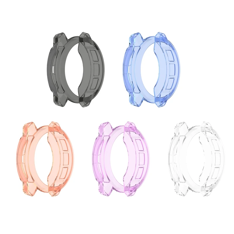 

Screen Protector Sleeve Case Frame Soft TPU Protective Cover Bumper Shell Compatible with Garmin Instinct 2S Smart Watch