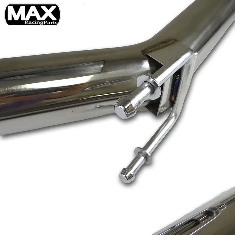 Фото Комплект выхлопной трубы из нержавеющей стали для VW Eos Golf V VI MK6 2010 Jetta III Scirocco GTi MK5 Turbo для повышения производительности №1
